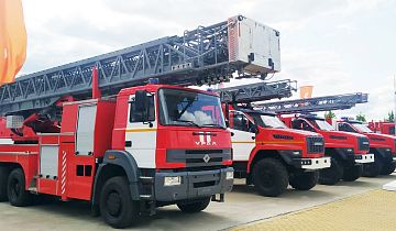 АЗ «УРАЛ» впервые представляет пожарный автомобиль на шасси «Урал С35510»